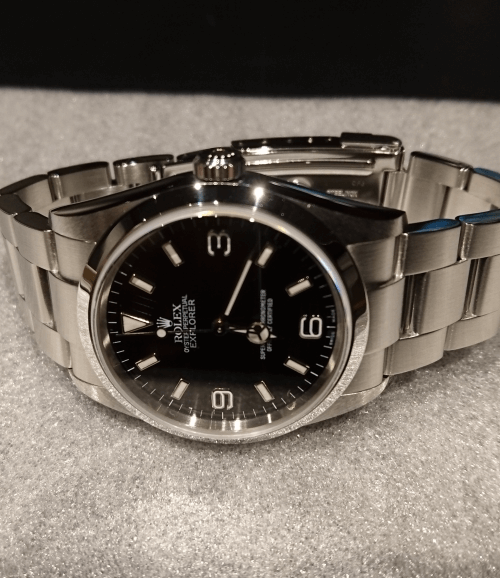 ロレックスエクスプローラーのオーバーホール後の画像1