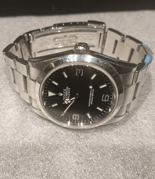 ロレックスエクスプローラーのオーバーホール前の画像1