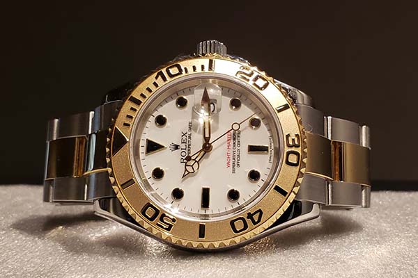 ロレックス　ヨットマスター　イエローゴールドコンビ　ホワイト　型番：16623