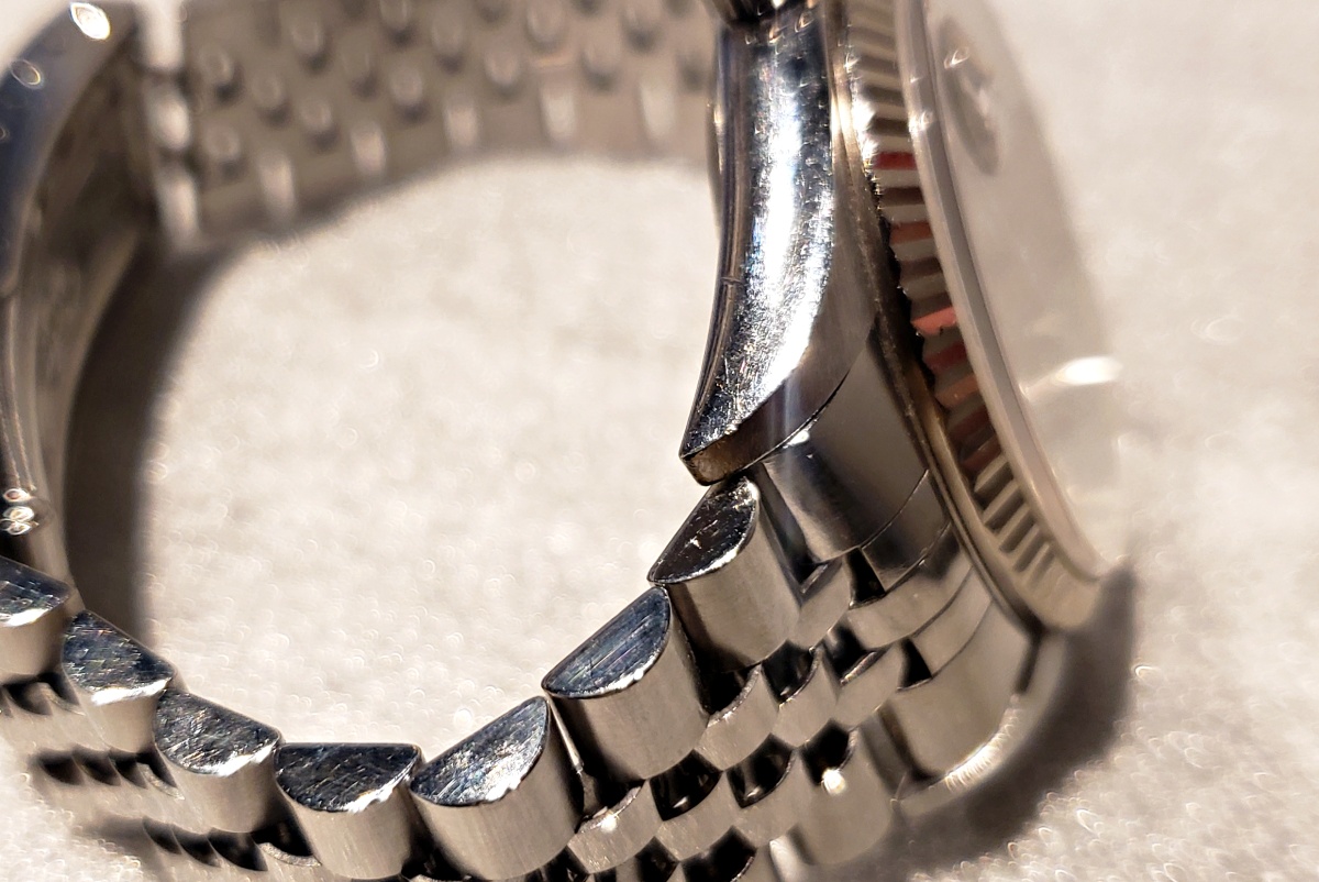 ロレックス デイトジャスト 新品仕上げビフォー