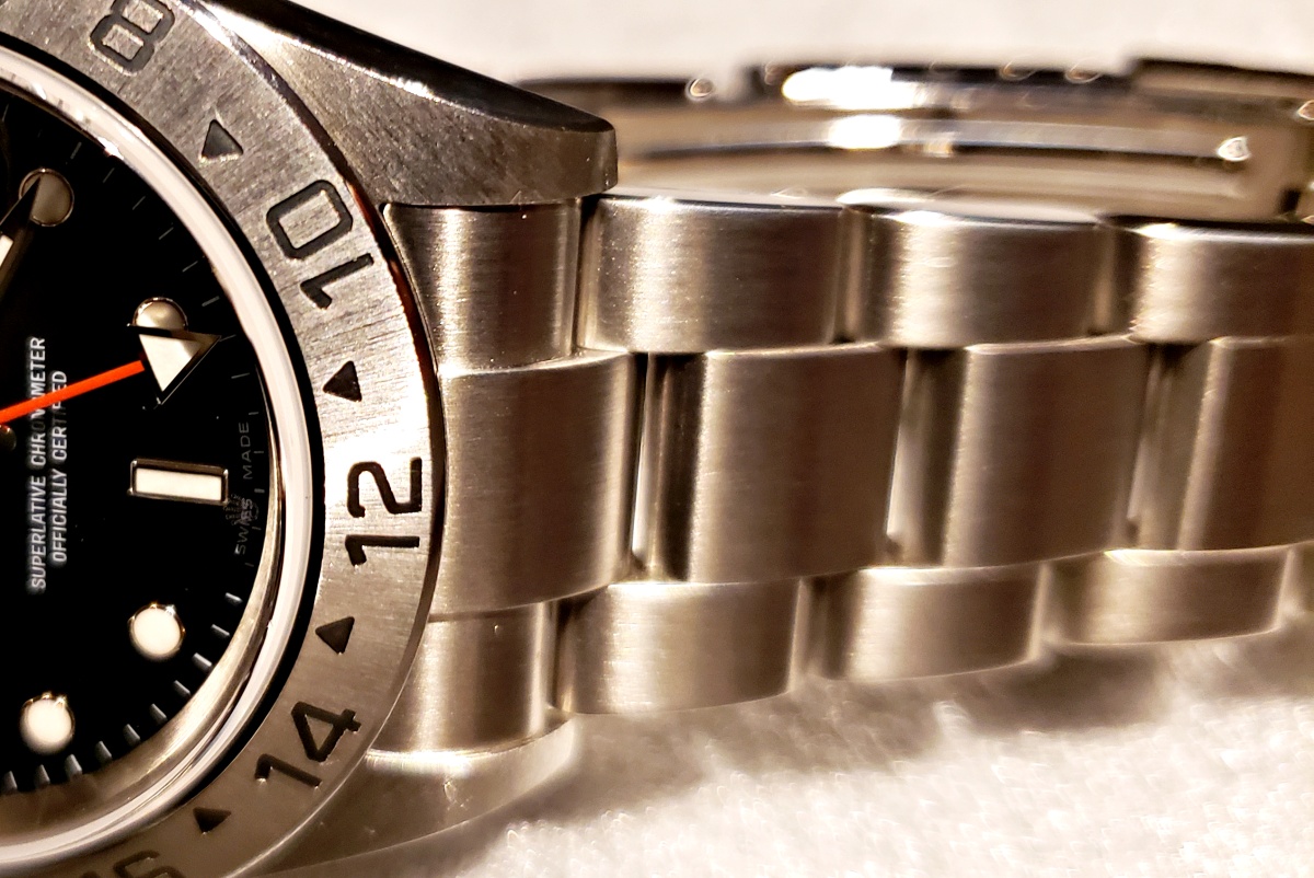 ロレックス エクスプローラーⅡ 新品仕上げアフター